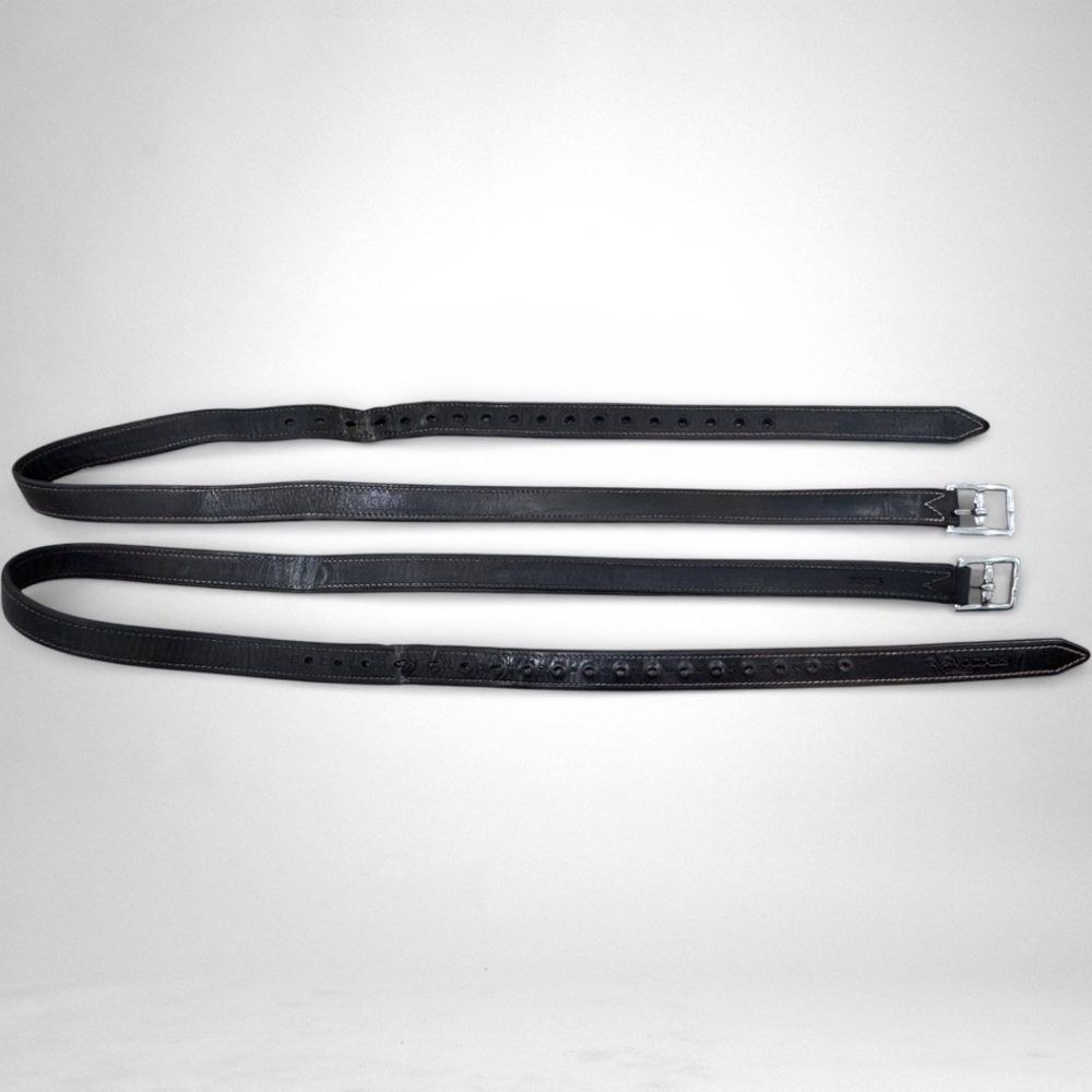 Voltaire Calf Lined Stirrup Leathers (Brown)